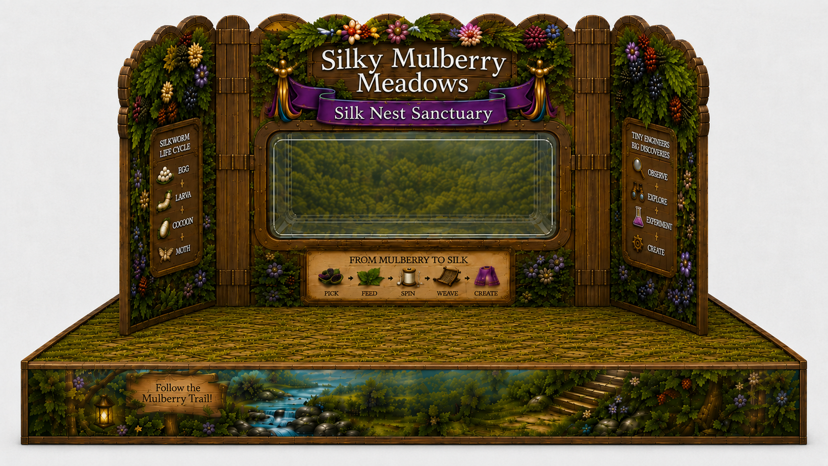 Silk Nest Sanctuary STEM activity