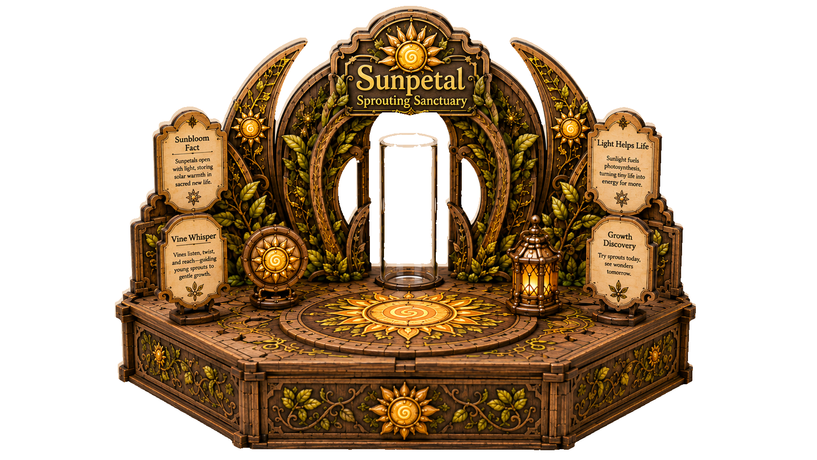 Sunpetal Sprouting Sanctuary STEM DIY