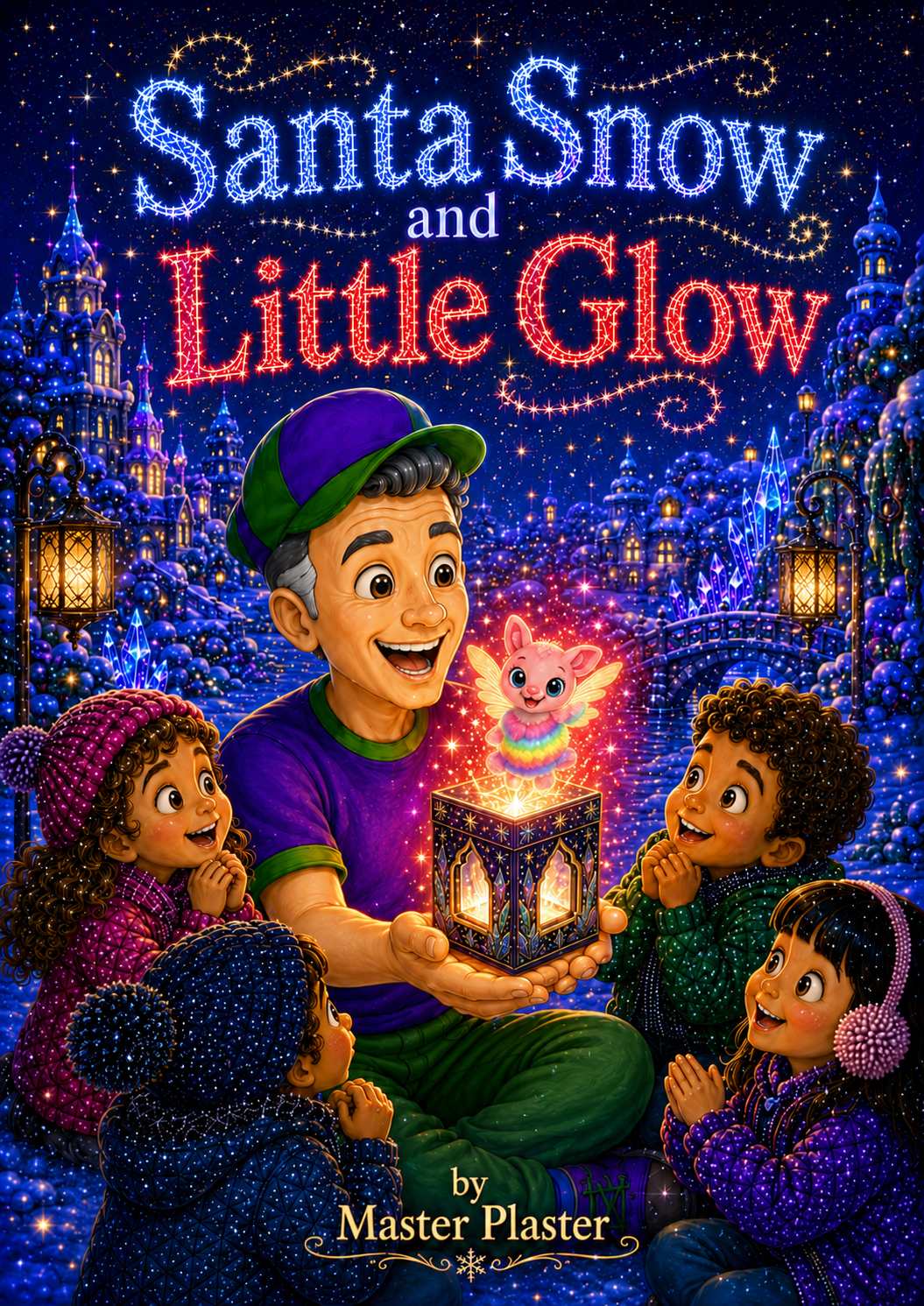 Santa Snow and Little Glow book cover